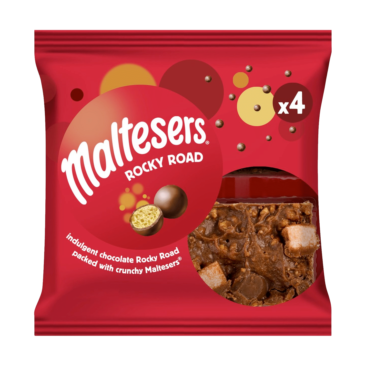 เค้กบาร์ Malteser Rocky Road (4 ชิ้น)