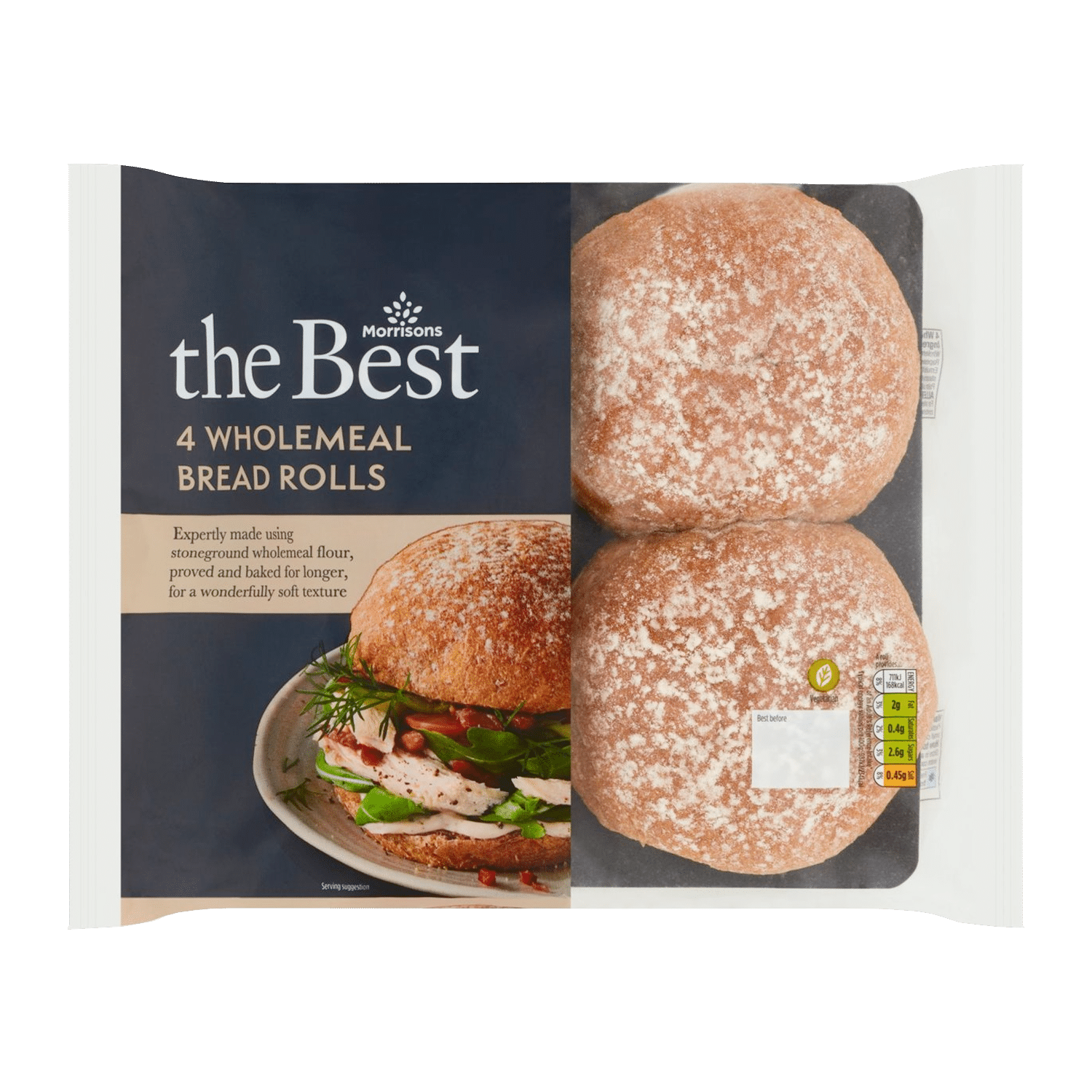 โฮลมีลโรล Morrisons The Best