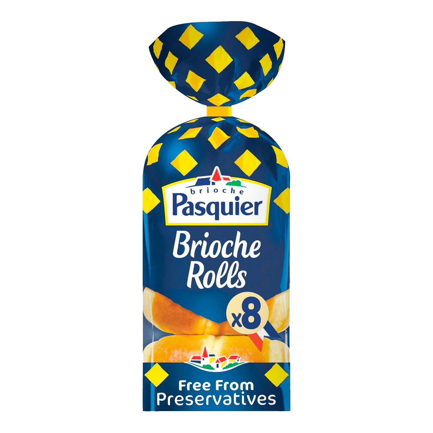 ขนมปังบริยอชโรล Brioche Pasquier