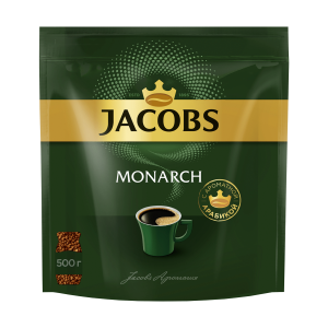 กาแฟสำเร็จรูป JACOBS Monarch สูตรธรรมชาติ 500 กรัม