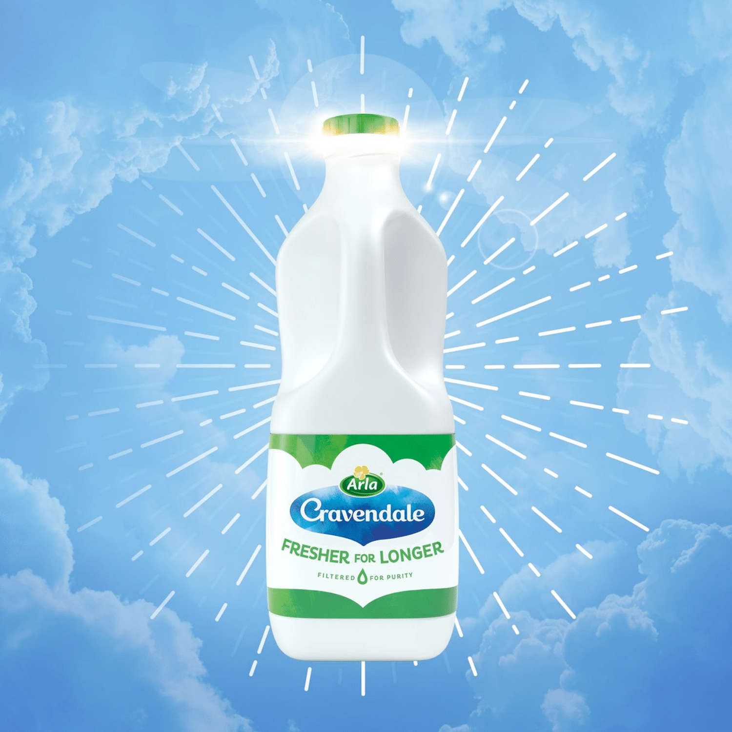 นมพร่องมันเนย Cravendale - Image 3